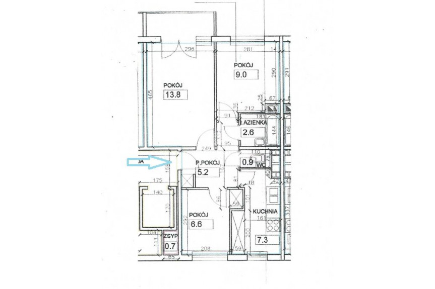 Kraków, Kraków-Śródmieście, Ugorek, Janusza Meissnera, Słoneczne mieszkanie 3 pokojowe, balkon, piwnica.